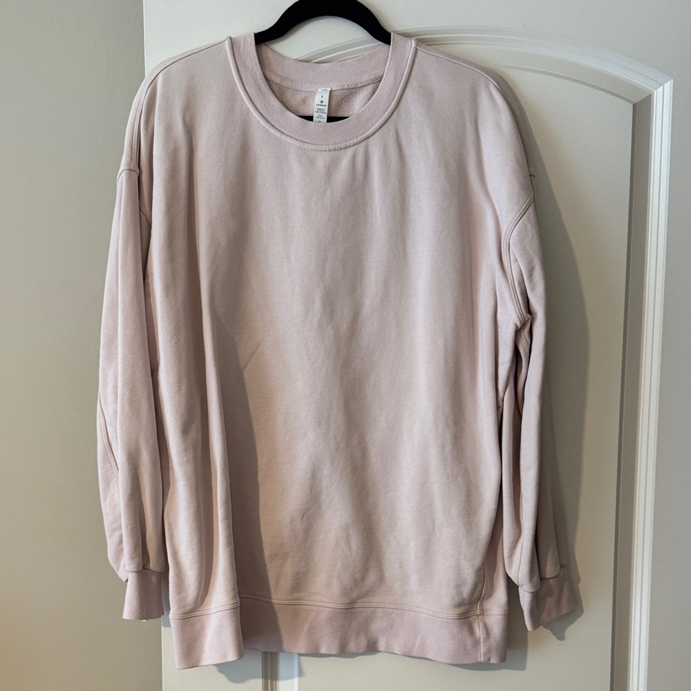 Lululemon Athletica Soft Pink Crewneck